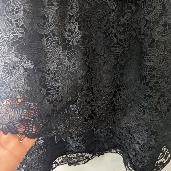 BARDOT NWT Lace Minidress, Main, color, BLACK‎ sz 10 - Picture 6 of 7